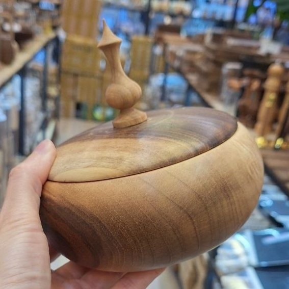 شکلات خوری چوبی قطر 15