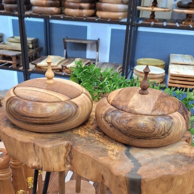 شکلات خوری چوبی قطر 19