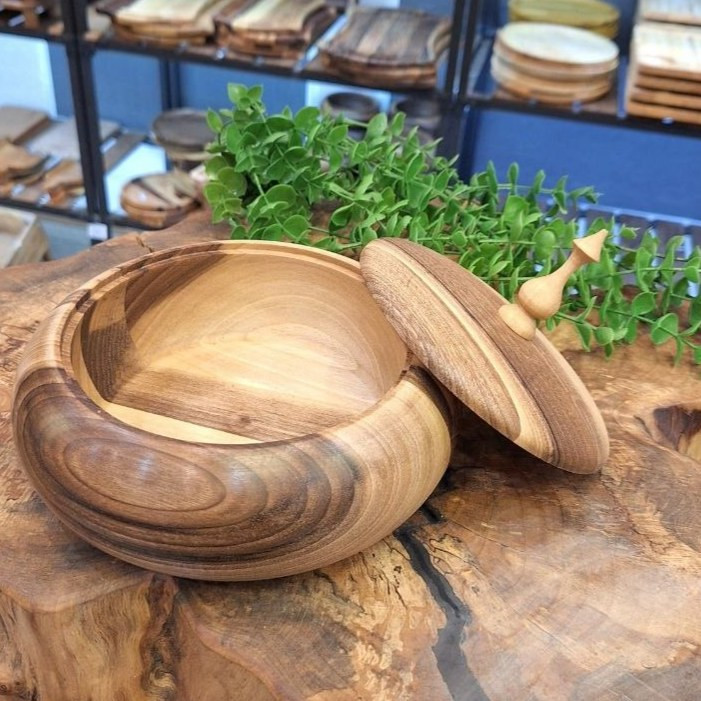 شکلات خوری چوبی قطر 19