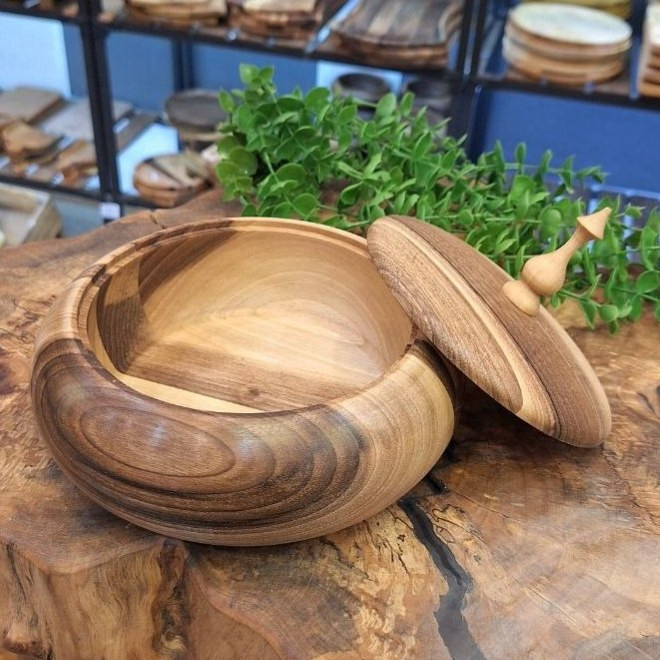 شکلات خوری چوبی قطر 15