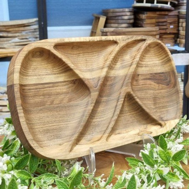 اردو چوبی مستطیل 5 خانه سه بعدی