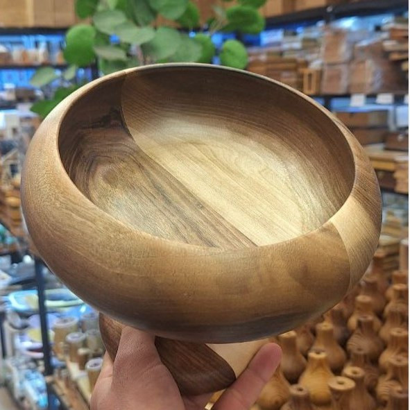 ست کاسه پایه دار خمره ای گردو