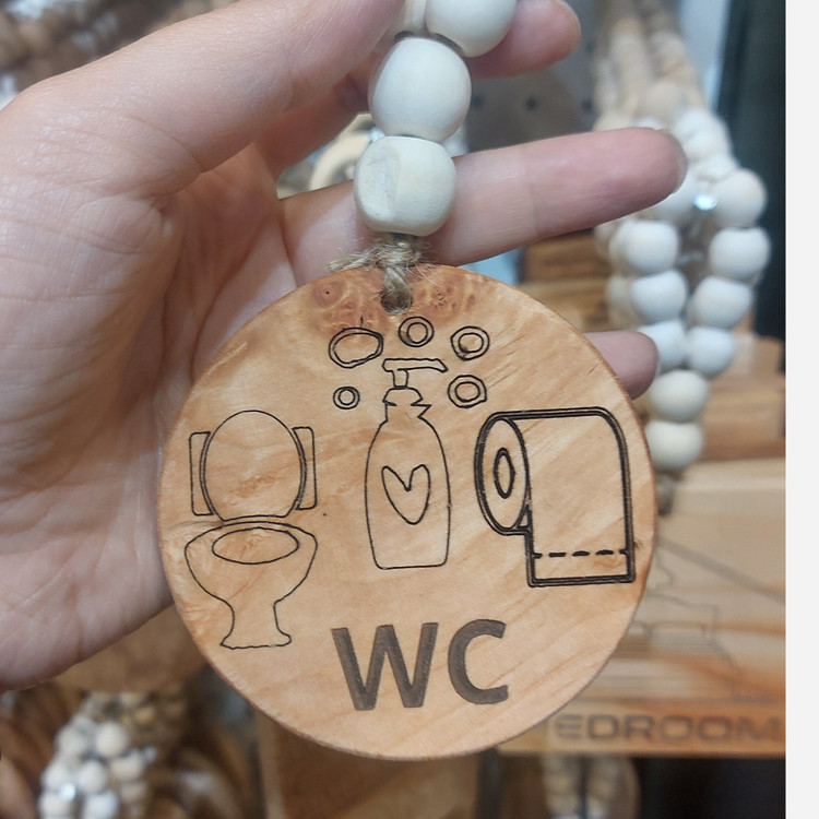 نشانگر چوبی مهره دار