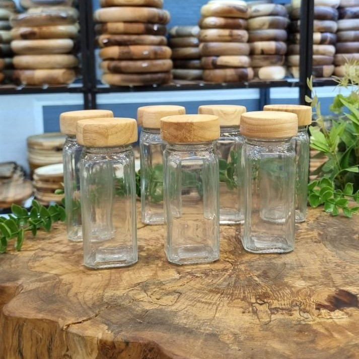 جا ادویه درب چوبی