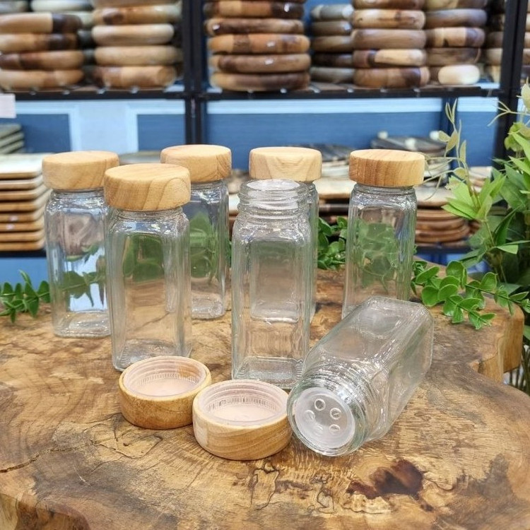 جا ادویه درب چوبی