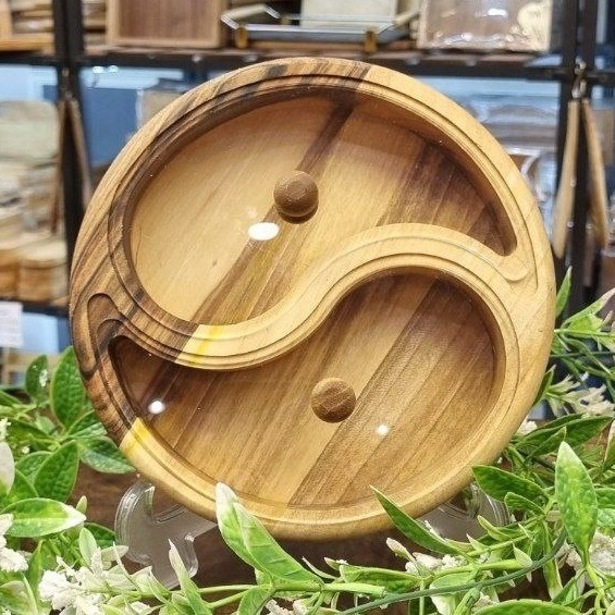 جعبه پذیرایی ترمه دو خانه