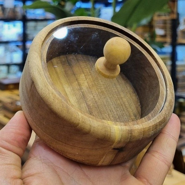جعبه چوبی پذیرایی نگین