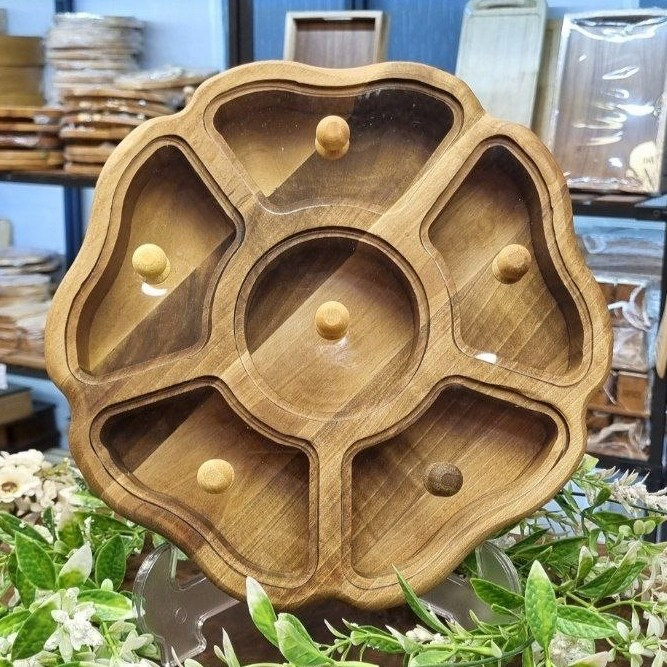 جعبه پذیرایی طرح گل