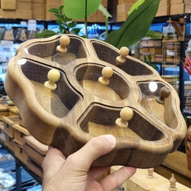 جعبه پذیرایی طرح گل