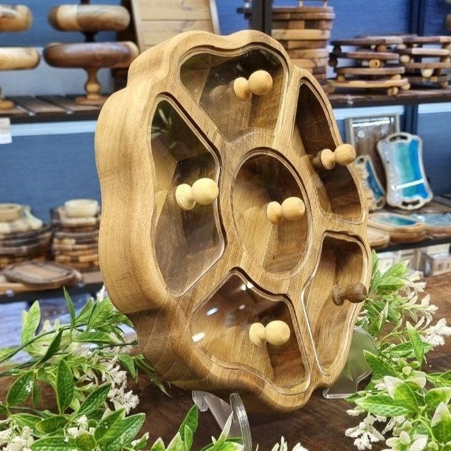 جعبه پذیرایی طرح گل