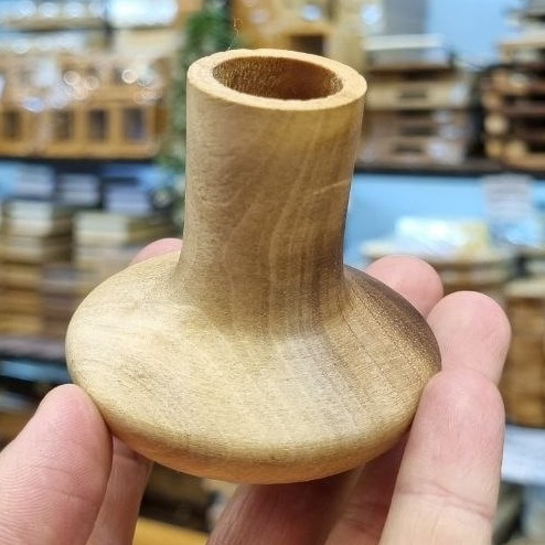 شمعدان چوبی لوله ای