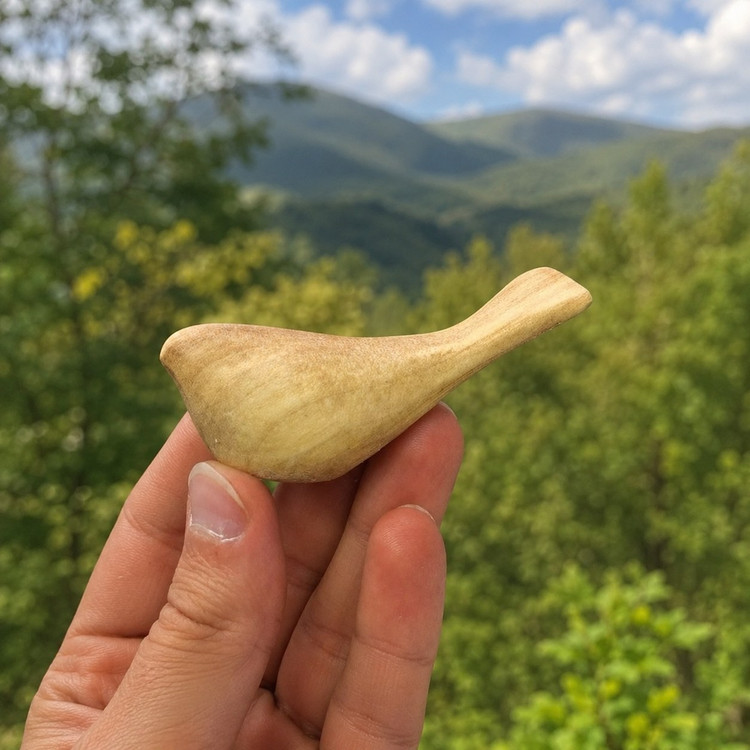 پرنده چوبی کوچک (جوجه)