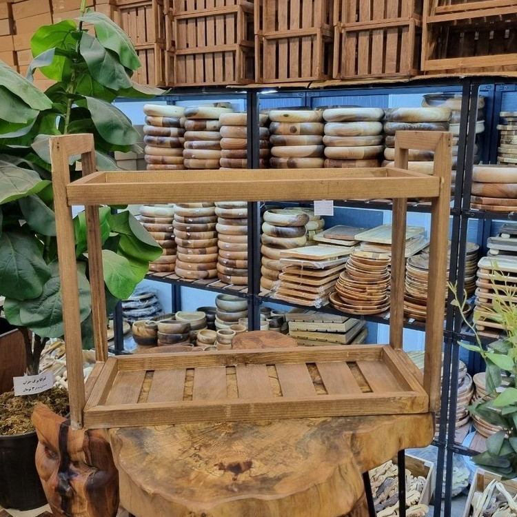استند دو طبقه مستطیل عرض کم (پاسماوری)