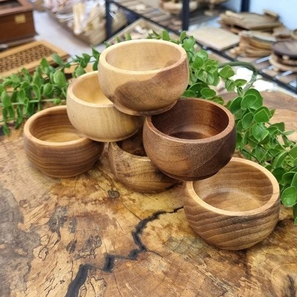 پیاله چوب گردو کوچک