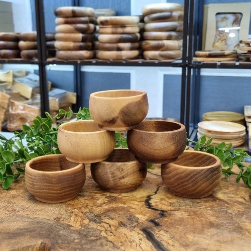 پیاله چوب گردو کوچک