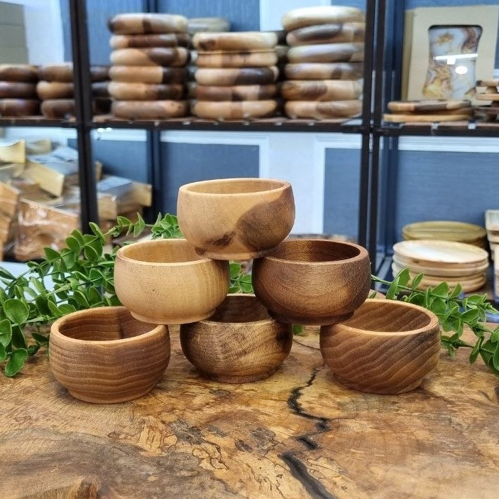 پیاله چوب گردو کوچک