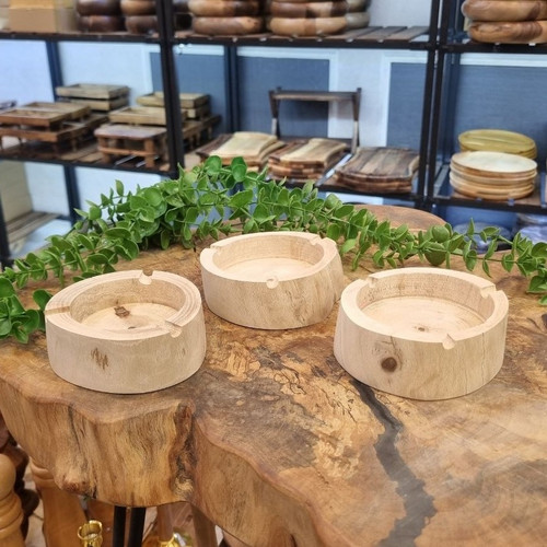 زیرسیگاری روستیک چوبی