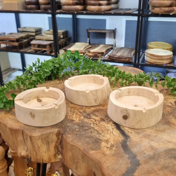 زیرسیگاری روستیک چوبی