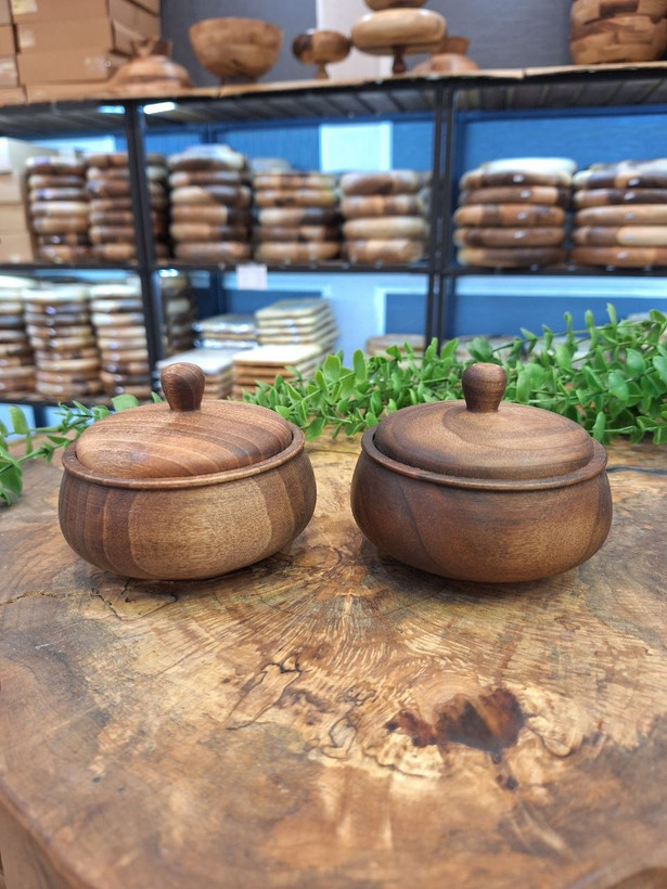 قندان شیک چوب گردو
